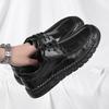 Versatile casual men's shoes for outdoor comfort in black Wedding Business Gentleman Adult Shoes Fashionable  leisure new model