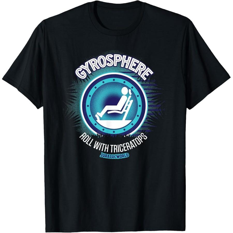 Jurassic World Gyrosphere Roll With Triceratops T-Shirt S