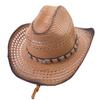 European and American Accessories, Western Cowboy Straw Hat, Retro Ethnic Style Jazz Hat, Men's and Women's Hats, Sun Protection Hat, Sun Hat