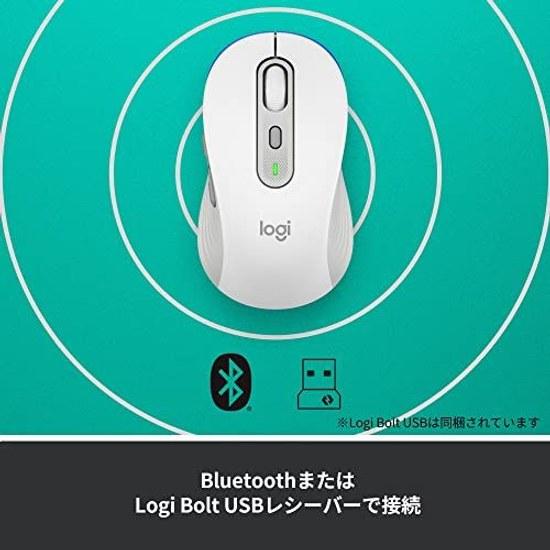 Logicool Signature M750MOW Wireless Silent Mouse Regular Off-White
