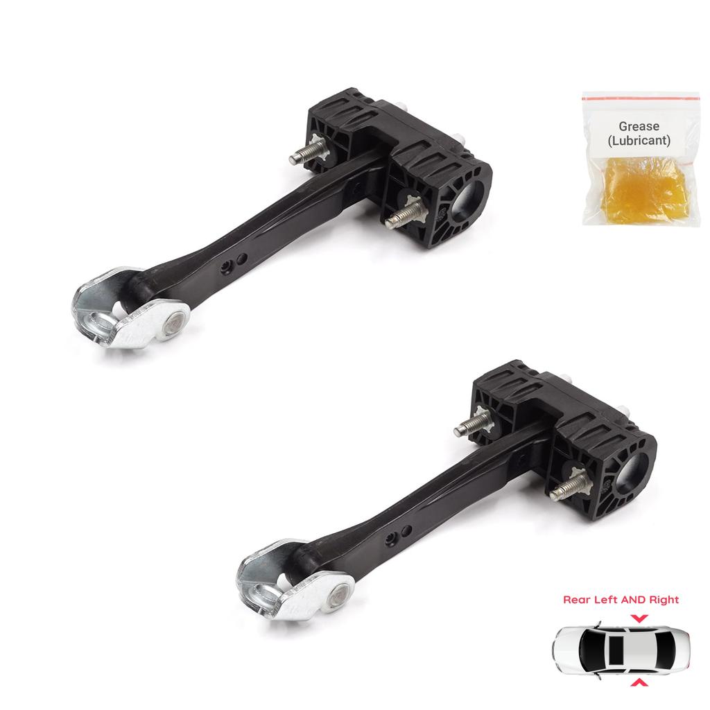 EDP942-1 2 Pieces Rear Left AND Right Door Catch Hinge Brake Stop Check Strap Limiter for Peugeot 508 MK1 W23 8D 8E 2010-2018 9670519680