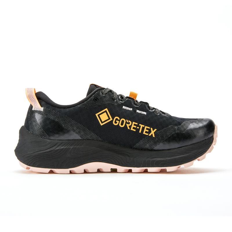 Asics Gel Trabuco 12 GORE-TEX Black Stadium Orange Women Sneakers 1012B607-003