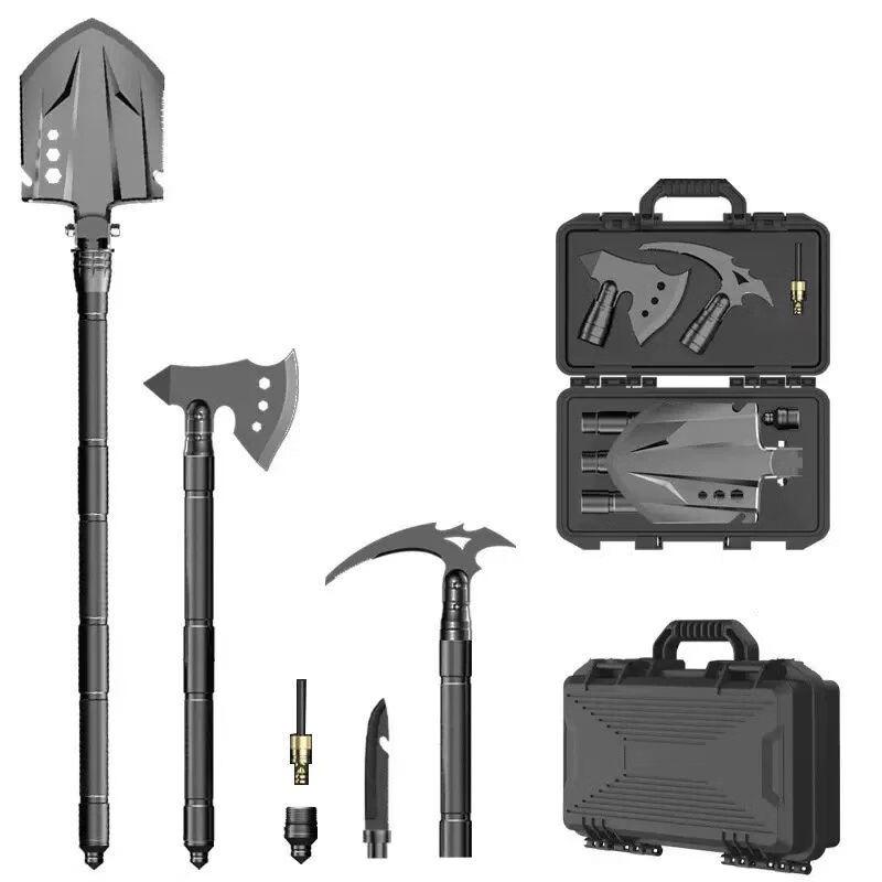 Multifunctional Folding Camping Shovel Tool Set