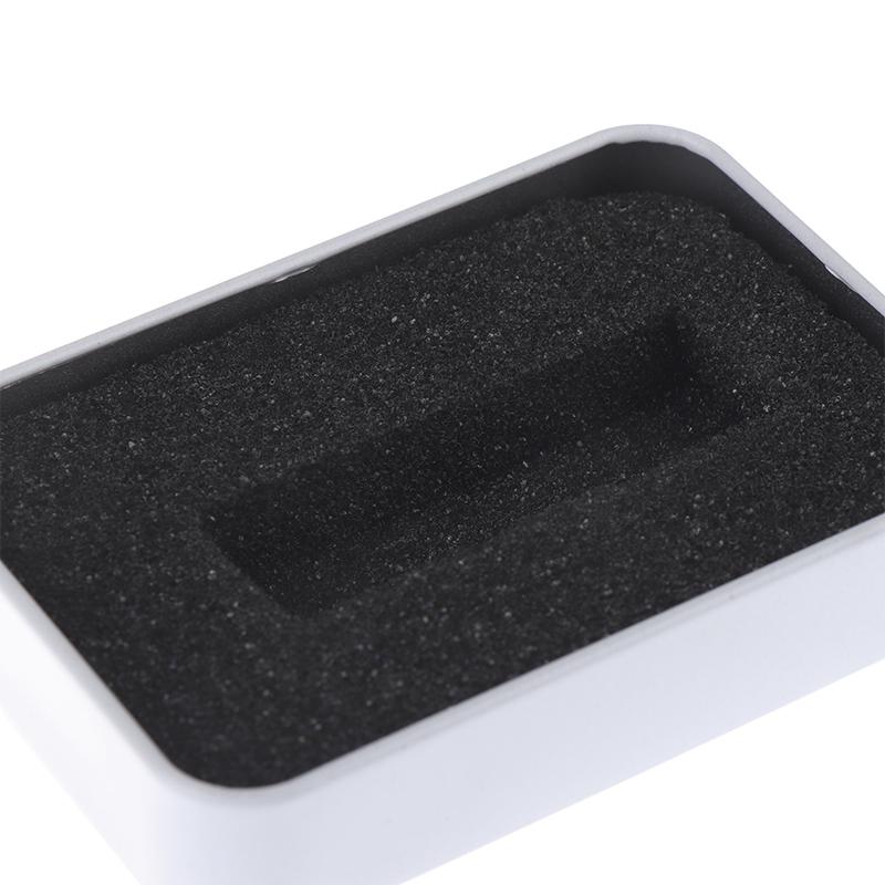 Tinplate U Disk Small Square Box Badge Gift Metal Packaging Box U Disk Large Square Box Window U Disk Small Iron Box