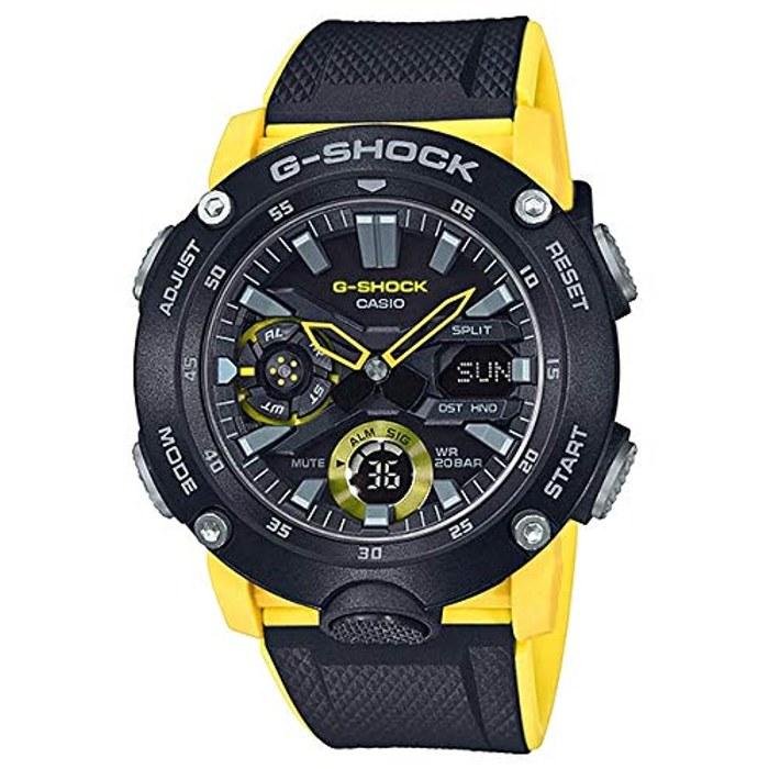 Casio G-Shock GA-2000-1A9 Men s Watch (Yellow/Black)
