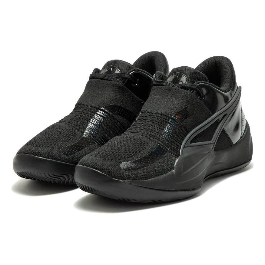New PUMA Rise Nitro The Flash 'Black Grey' 377569-01