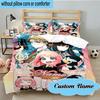 Custom Name 3PCS SPY Adventure Bedding Set, Including 1pc Duvet Cover And 2pcs Pillowcases, Suitable for dorms and bedrooms Gift