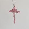 Festive Cultural Keychain Ornament Handcrafted Chinese Knot Design Rustproof Alloy Carabiner Practical Everyday Carry