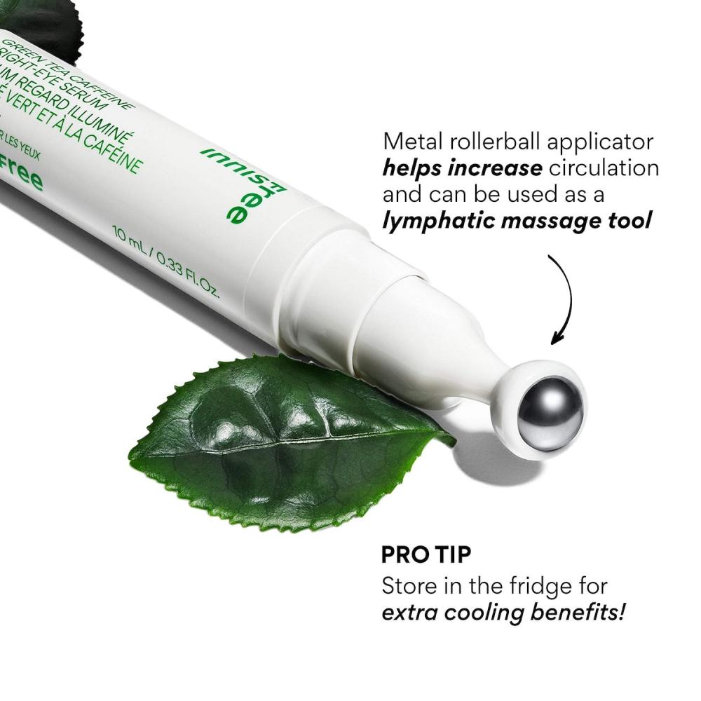 Innisfree Green Tea Caffeine Eye Serum 0.33 Oz