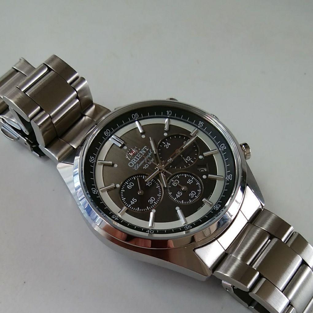 Used Orient Solar Chronograph New