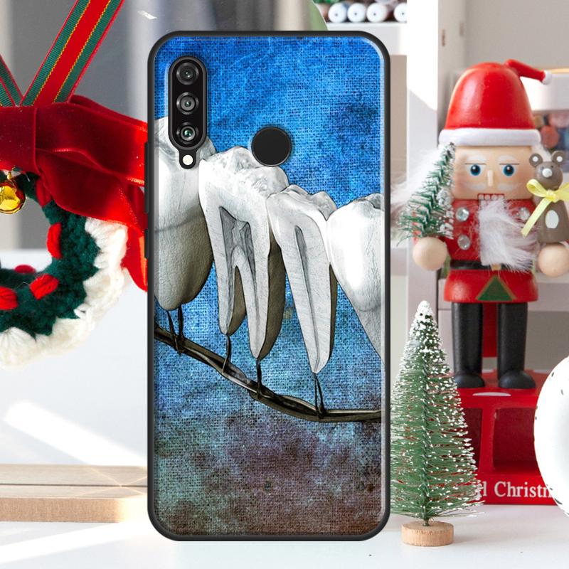 Zahnarzt Zahnmuster Für Huawei Nova 5T 9 10 SE 7i 8i 11i 12i Y73 Y72 Y61 Y91 Y60 Y70 Y90 P20 P40 P30 Lite Hülle