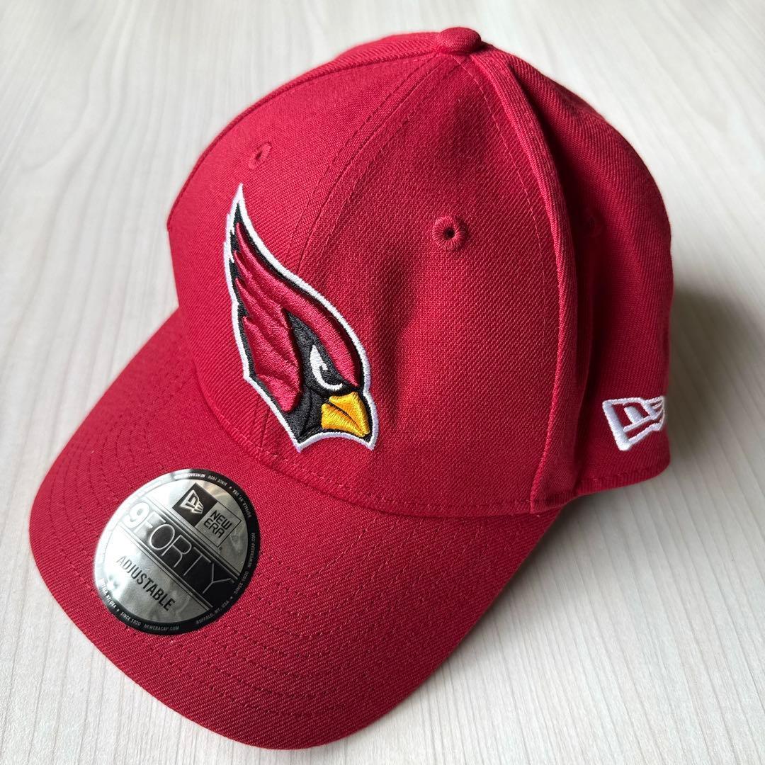 Used New Era 9FORTY NFL Arizona Cardinals Cap Red Red