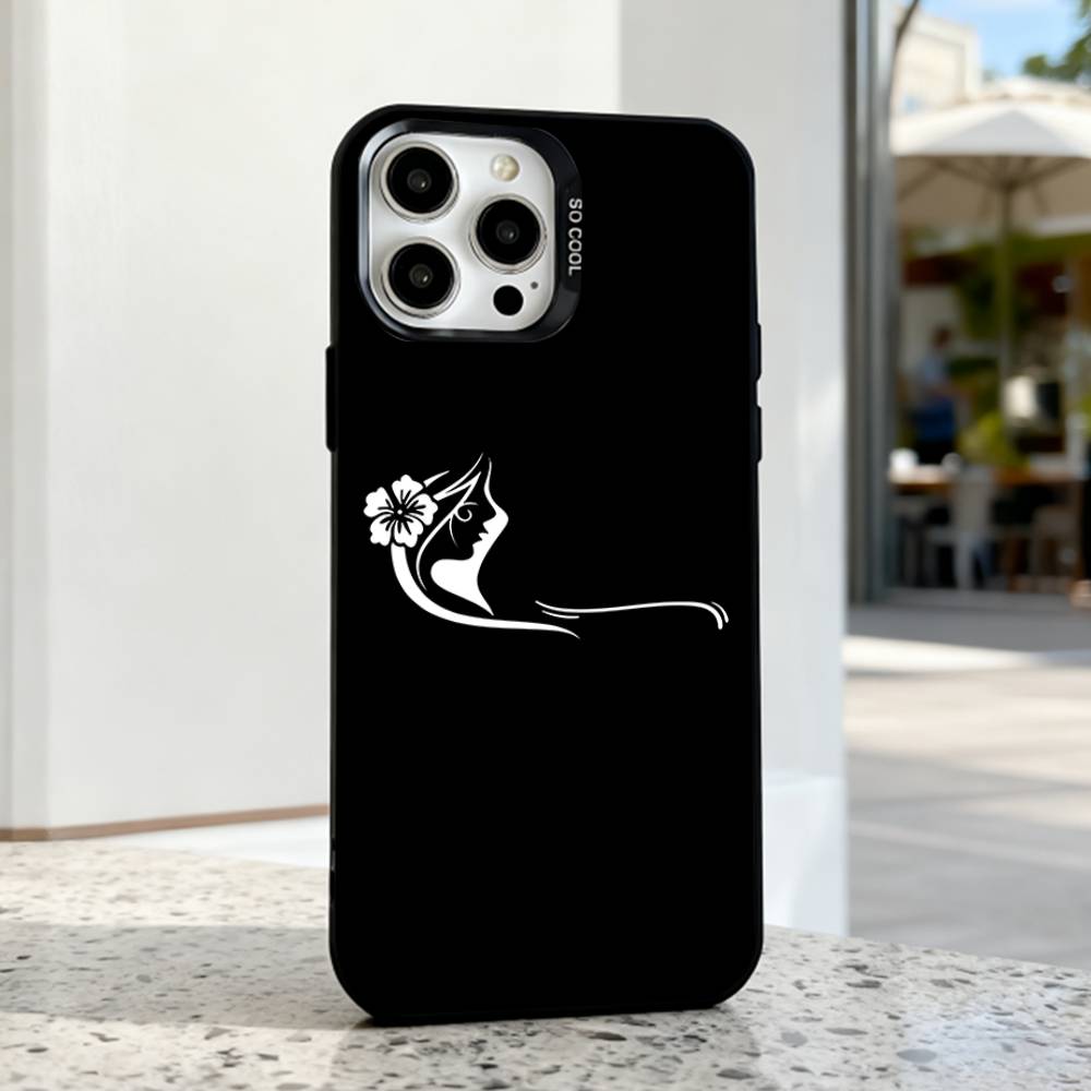 Sea Hinano Tahiti girl Handyhülle Für iPhone 17,16,15,14,13,12,11,Pro,Max,Plus,E,Air,Mini Schwarzes TPU IMD Cover
