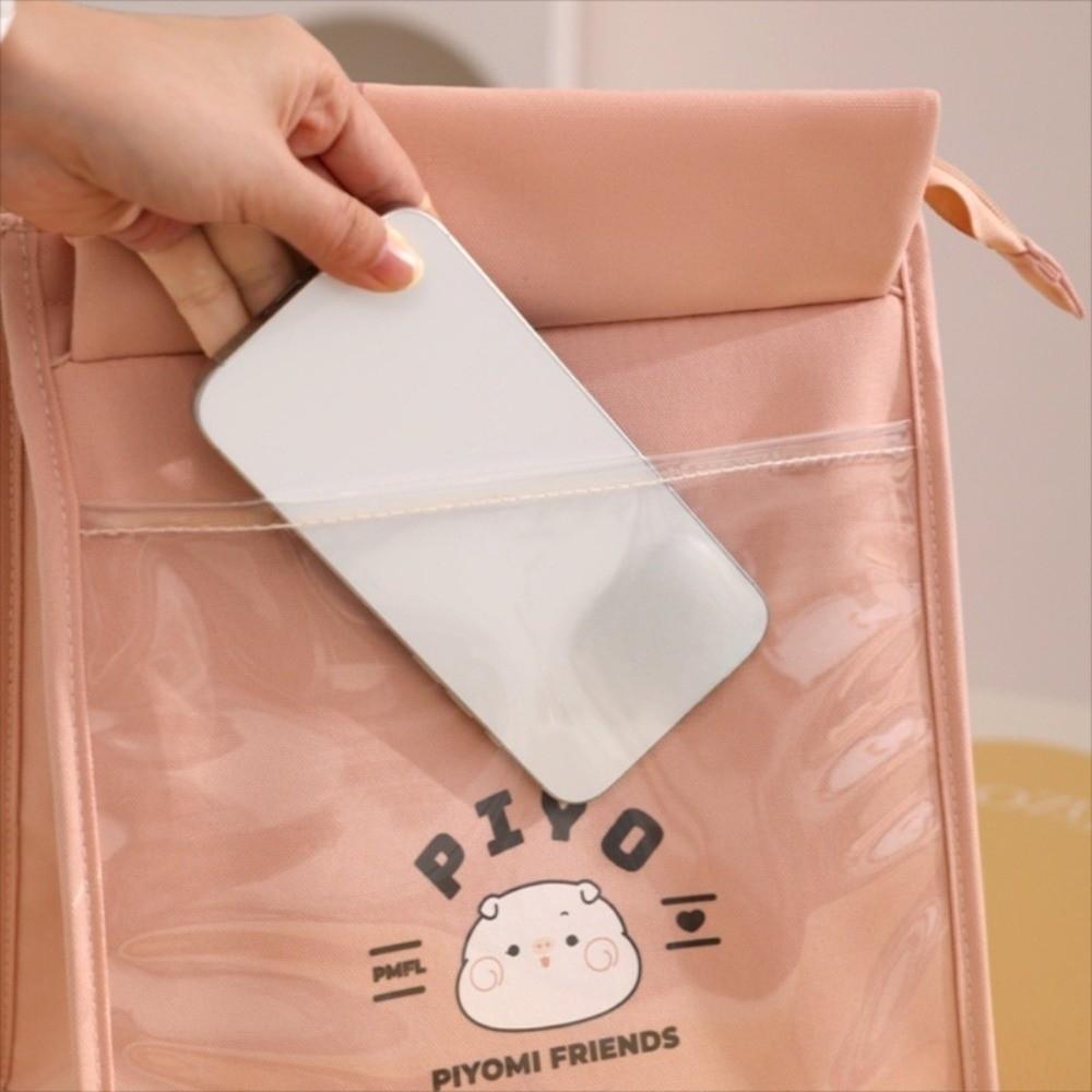 Thicken Portable Lunch Bag Multip-Pocket Thermal Insulation Bag Picnic Food Pouch  Women Girls