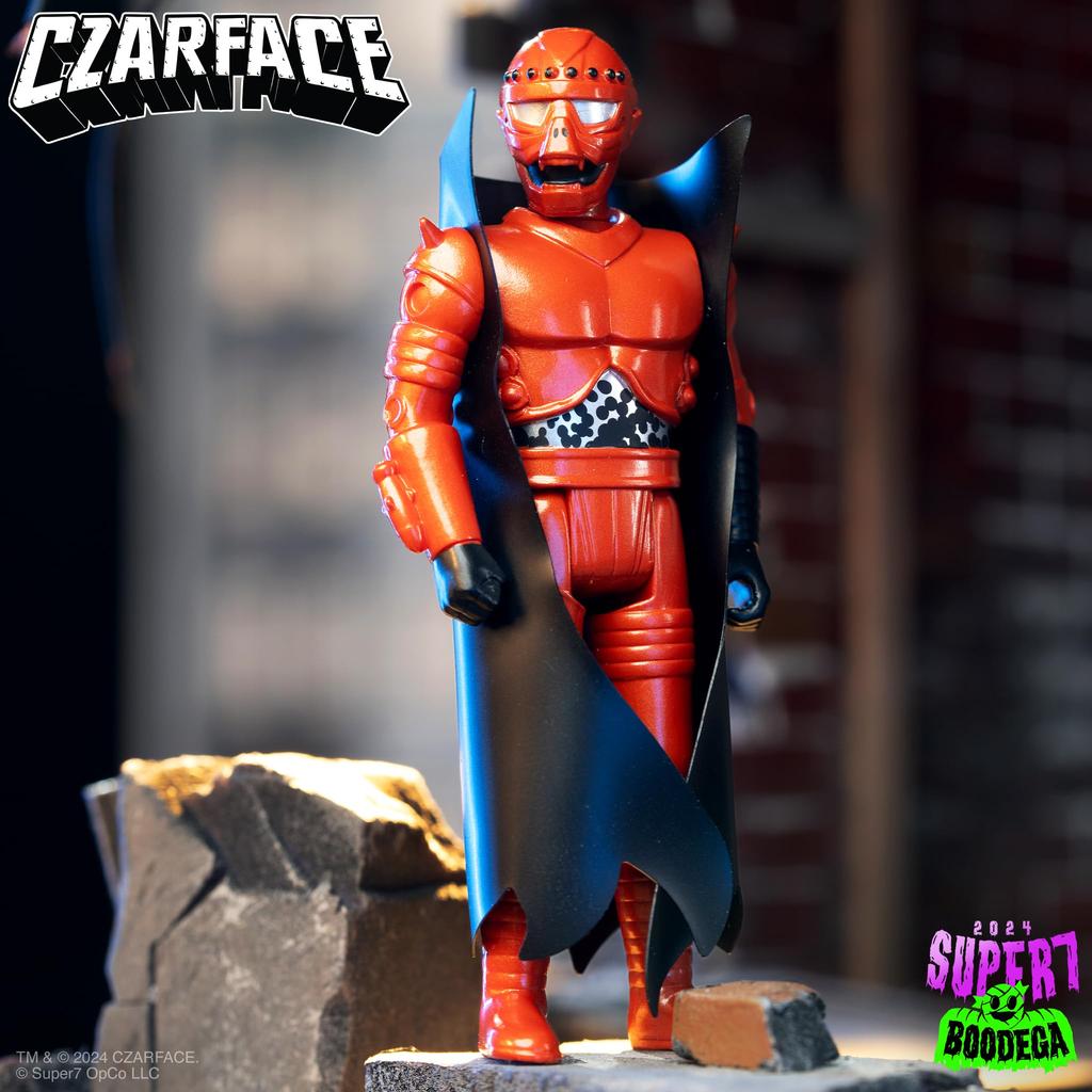 Super7 Czarface Orange Black Czarface Action Figure Classic Hip Hop Collectibles and Retro Toys & - 3.75"