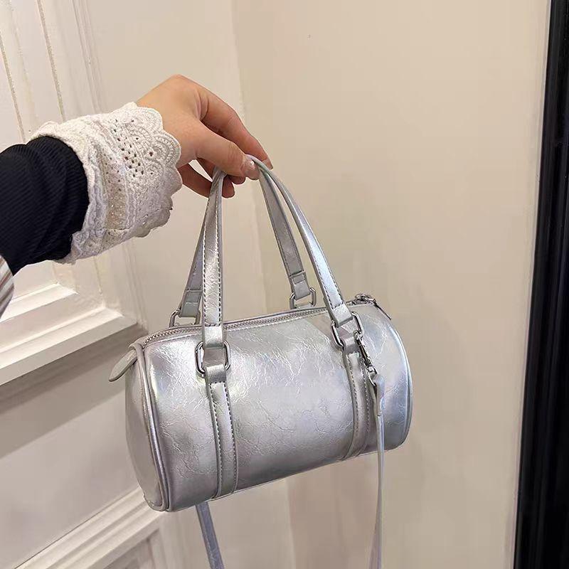 Stylish Handbag, Large-capacity Single-shoulder Crossbody Bag, Pillow Bag, High-end Boston Bag
