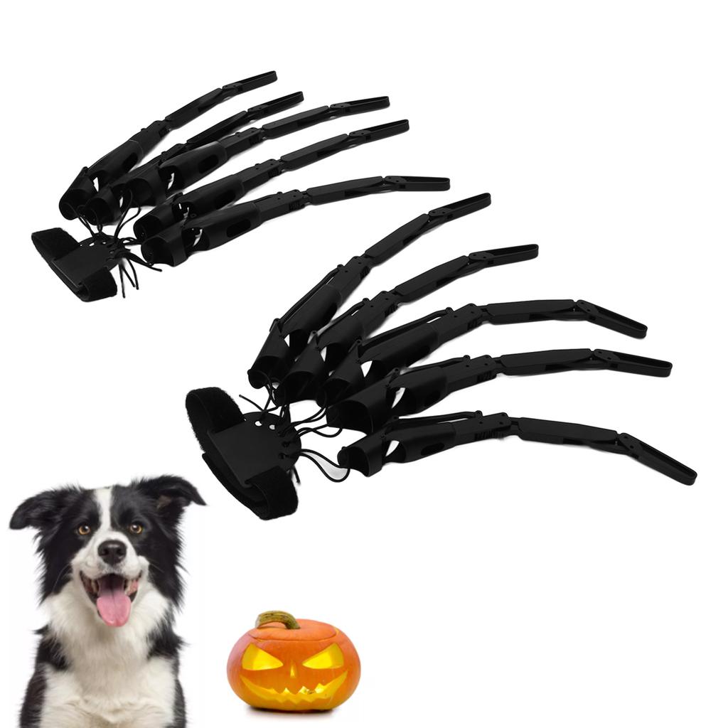 Halloween Knuckles Skeleton Hands Bone Claw Hands Outdoor Party Decoration Props