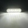 6 Led Car Strobe Warning Light Truck Flashing Strobe Emergency Grill Light White Blue Red Yellow Beacon Lamp Police Lamp 12V 24V