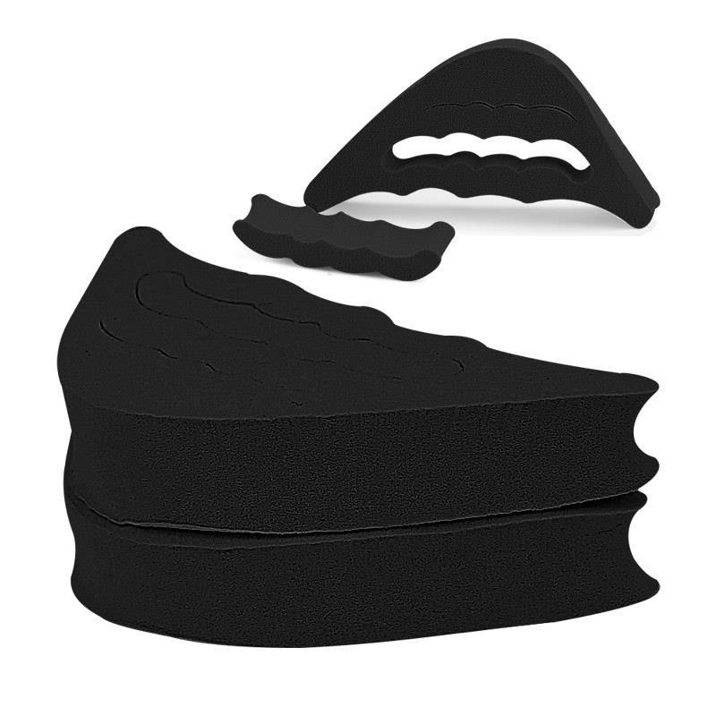 EVA Women's Pointed Shoes, Thickened and Reduced Size Removable Corrugated Soft Summer Forefoot Pad Half Size Pad Toe Plug