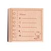 Original Light Retro Handbook Seal Message Box Series Cute Cat Garland Border Handbook Decorative Print Stamp