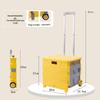 HAODEYI Portable Folding Shopping Trolley