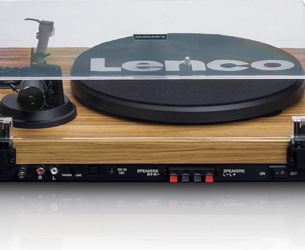 LENCO LS-500OK - HiFi Turntable with Speaker Set, Lenco