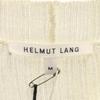 Unused HELMUT LANG Long Sleeve Sweater M White Rib Knit Women Used