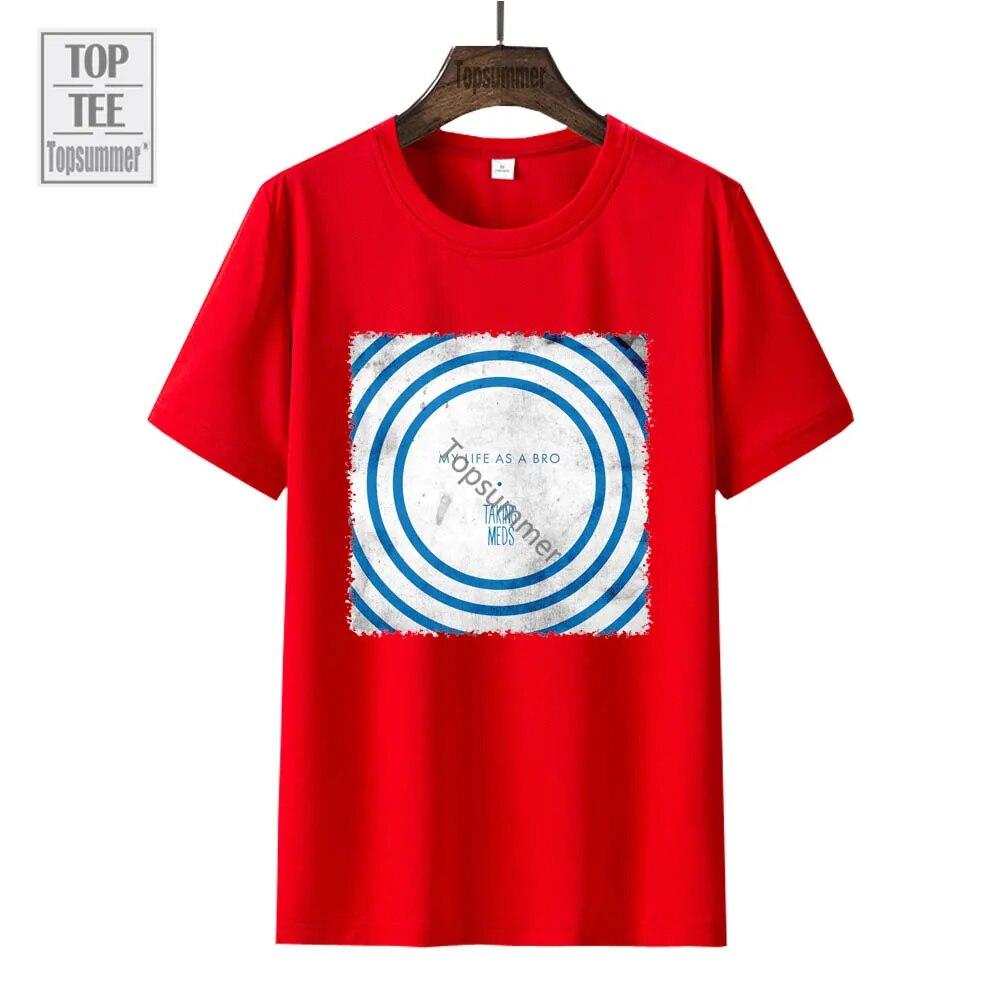 Mitt liv som en bro-album t-shirt Taking Meds Tour t-shirt Unisex Hip Hop Rock kortärmad t-shirt FeUnisex Svarta kläder