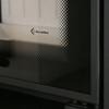 Steel fireplace KRATKI MBA 17 kW Ø 200 self closing door