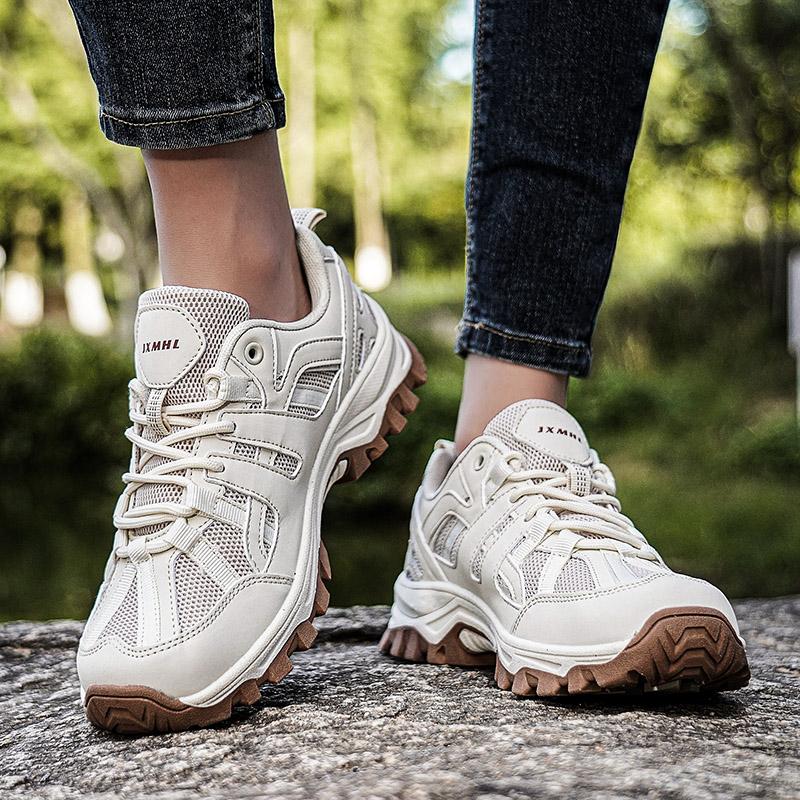 Breathable Mesh Climbing Shoes for Men Women Anti-slip Outdoor Hiking Sneakers Camping Trekking Trainers Wear-resistant Sports Shoes