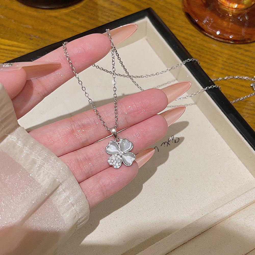 2025 Luxury Titanium-Clad Women's Summer Necklace - Non-Fading, High-End Design