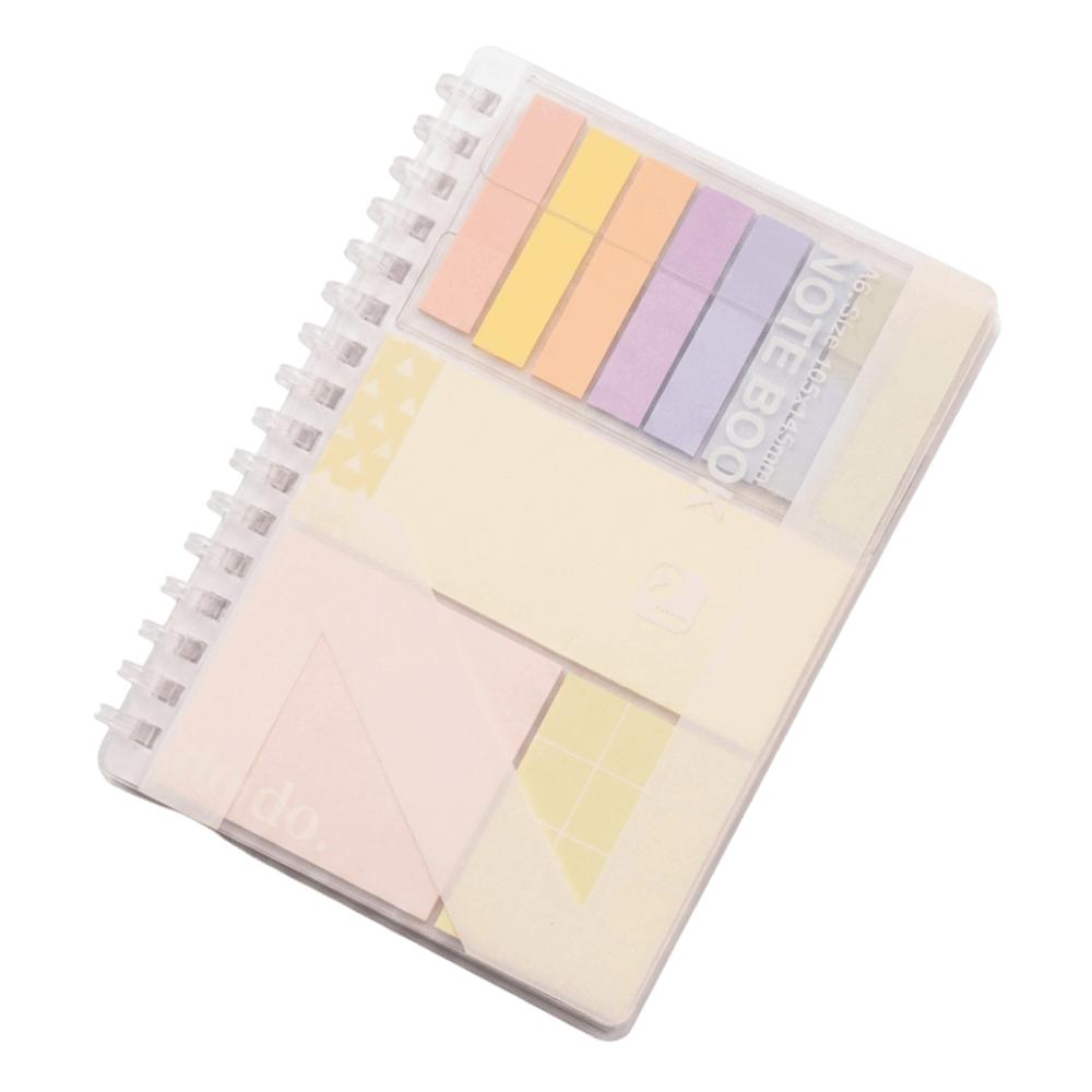 Morandi Color Expanding Sticky Notes Loose-Leaf Reusable Repositionable Index Tabs Notebook