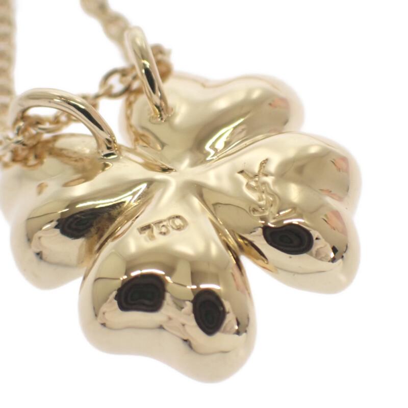 SAINT LAURENT  Necklace gold K18 yellow gold/Pearl Women