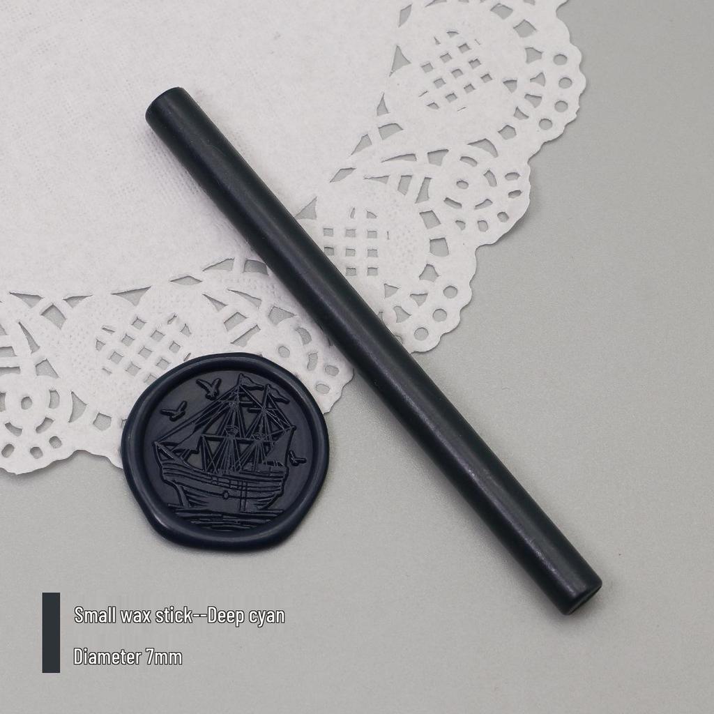 Bețișoare de Ceară de Sigiliu Mat Perlat, 125 Culori, 10x0.7cm, Compatibile cu Pistoale de Ceară, Culori Mixabile