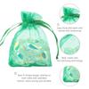 100pcs/lot Organza Bag 5*7cm,7*9cm,9x12cm Christmas Wedding Drawstring Bag Candy Bags Gift Pouches Jewelry Packaging Display