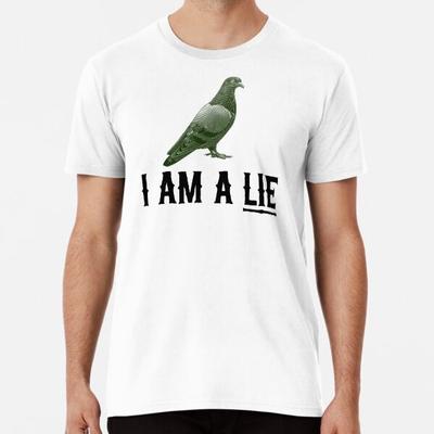Lustig Ich bin eine Lüge Geschenk Vögel sind eine Lüge Hemd T-Shirt S-5XL Bestes T-Shirt