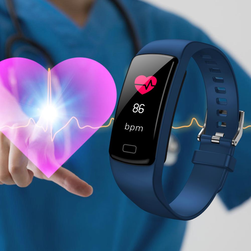 Buy Y9 Smart Bracelet Fitness Tracker Heart Rate Blood Pressure Band