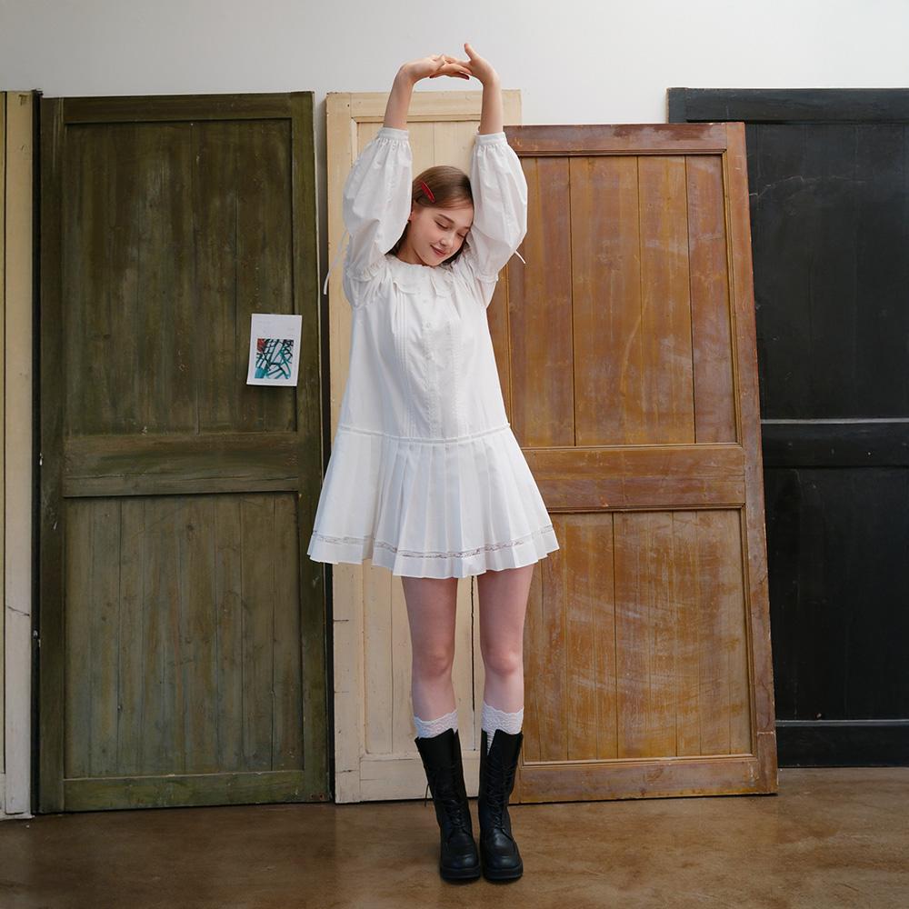 Ceme Adu Cest_Lovely Pleated Shirt Dress