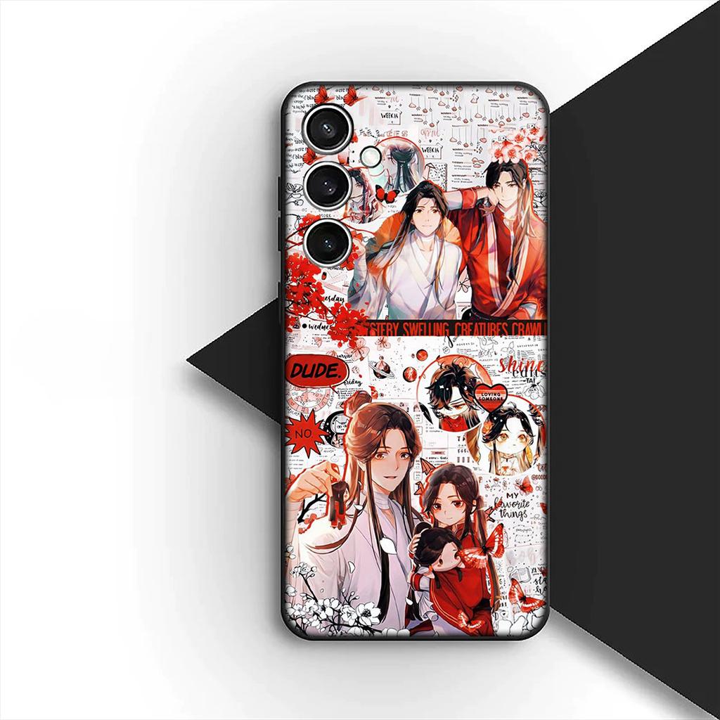 Cover for Xiaomi Redmi Note 12 11 10 A3 Pro 10A 10C 12C Note12 5G 4G Phone Case Heaven official's Blessing TGCF Tian Guan Ci Fu