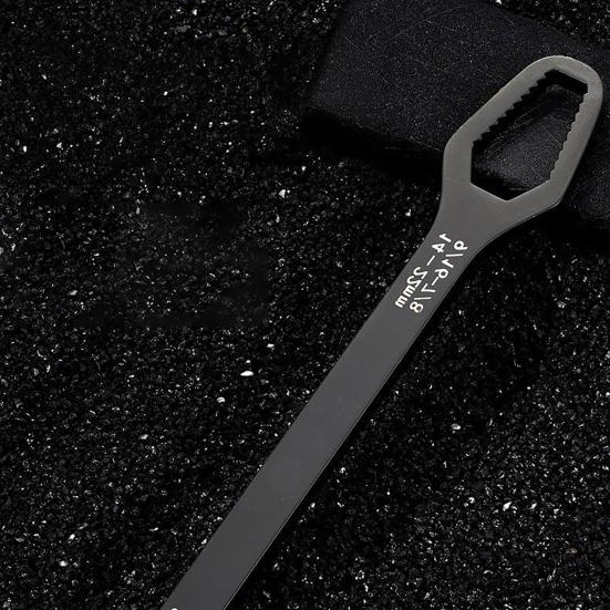 Universal Double Ended Wrench Automotive Bicycle Maintenance Plumbing Wrench 8-22mm Self-Tightening Adjustable Spanner