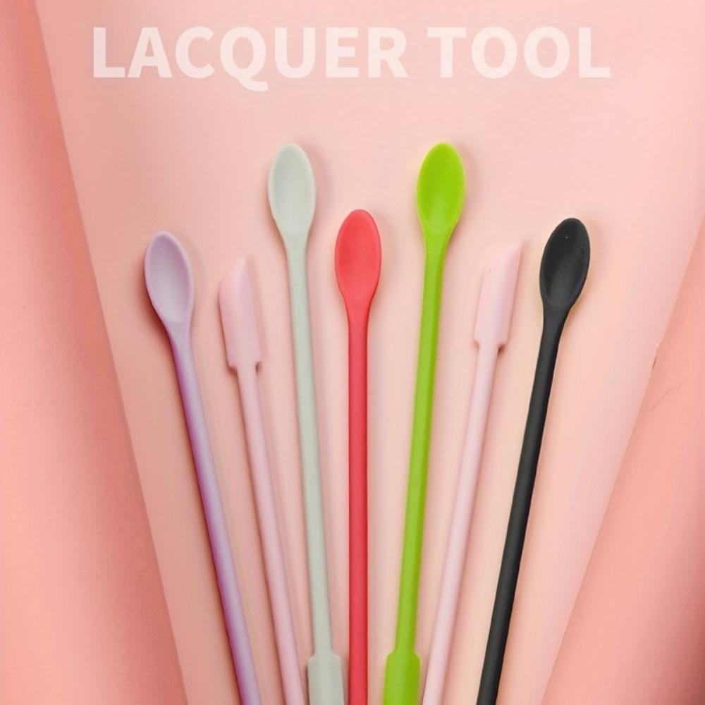 1PC Wax Seal Long Scraper Silicone Scraper High Temperature Resistant Integrated Mixing Tool Household Scraper Mixing Knife Cleaning Knife