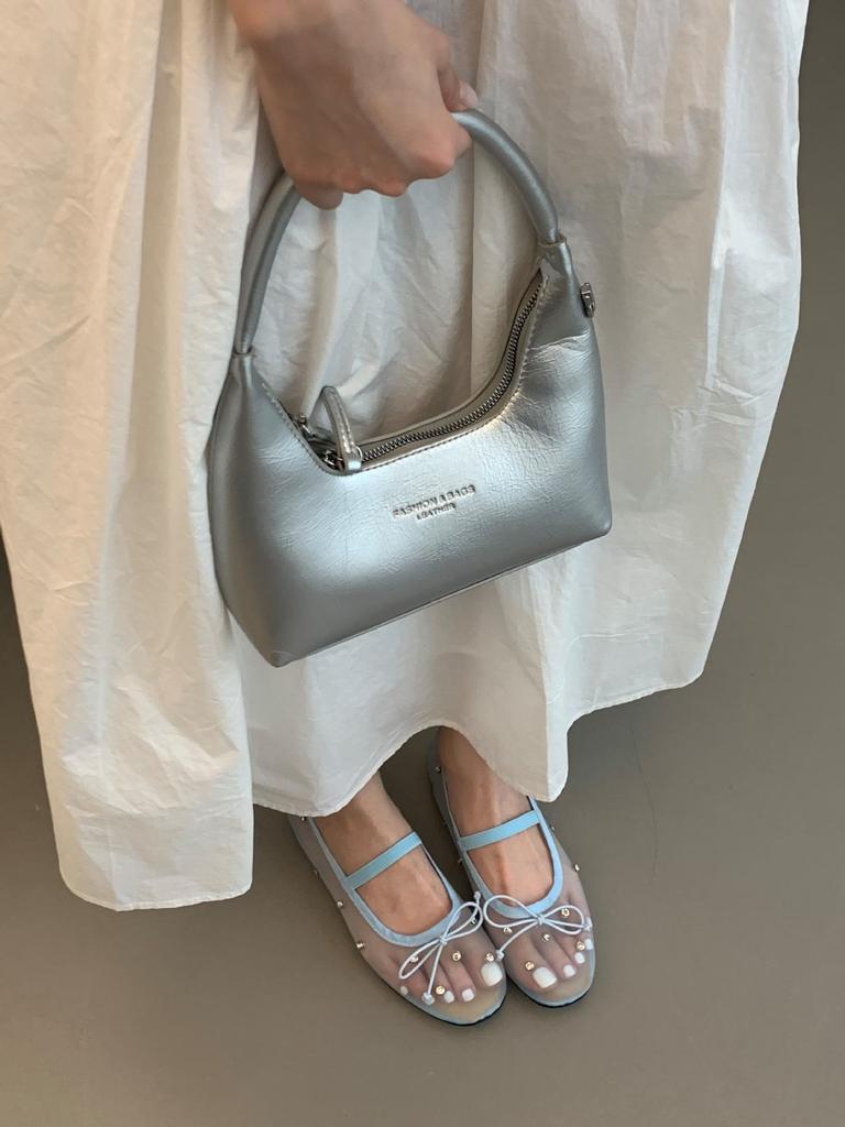 Women Flat Bows Single Shoes Summer New Fashion Shallow Ladies Elegant Ballerinas Shoes Soft Flat Outdoor Casual Mary Jane Shoes