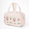 Strawberry Blueberry Avocado Cherry Print Lunch Tote Bag Portable Picnic School