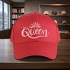 Queen Printed Adjustable Baseball Cap for Vacation Travel Streetwear Duckbill Hat