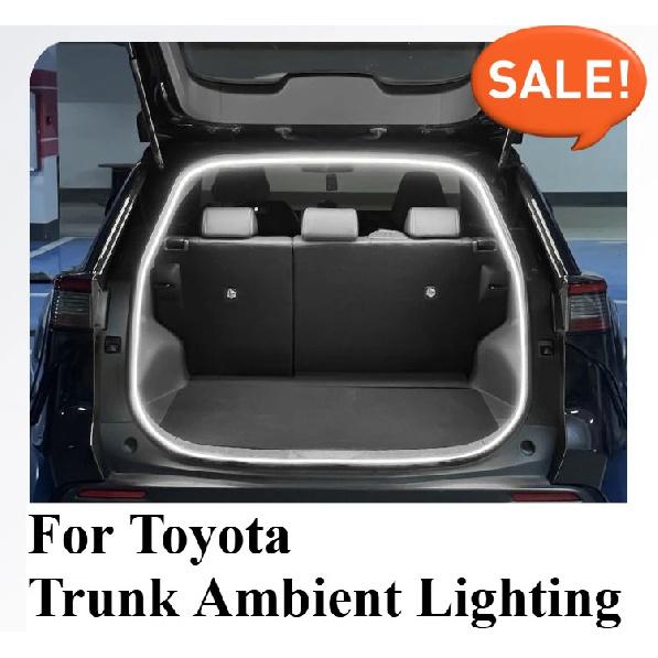 

Trunk Light Interior Ambient Lighting Rear Cargo Area Illumination For Toyota SIENTA Third Second SIENNA Estima Tarago Alphard White Full Lasting