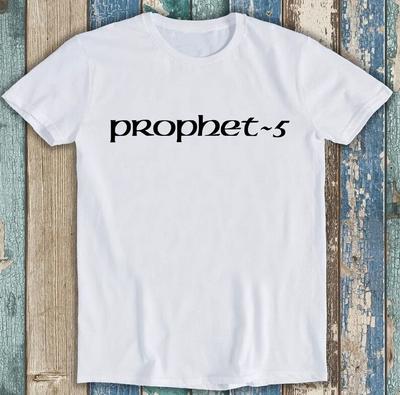 Sequential Circuits Prophet-5 Sintetizzatore Retro Analogico T-shirt Regalo M1672