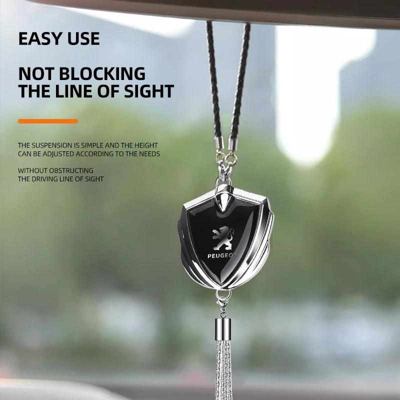 Car Interior Accessories Pendant Creative Rearview Mirror Decoration Pendant For Peugeot 206 208 306 307 308 408 5008 2008 3008