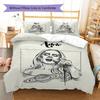 Adele Pattern Bedding,Quilt Set Quilt Cover Pillowcase Home Birthday Gift(1 * duvet cover + 2 * pillowcase, without core)