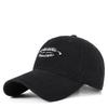 Unisex Letter Embroidered Soft Top Baseball Cap
