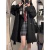 British Style Trench Coat for Women, Elegant and Chic Overcoat for Spring and Autumn